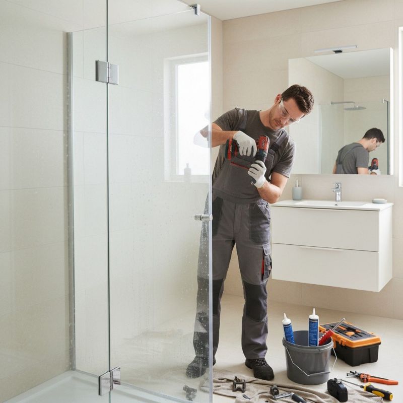 Glass Shower Door Installation