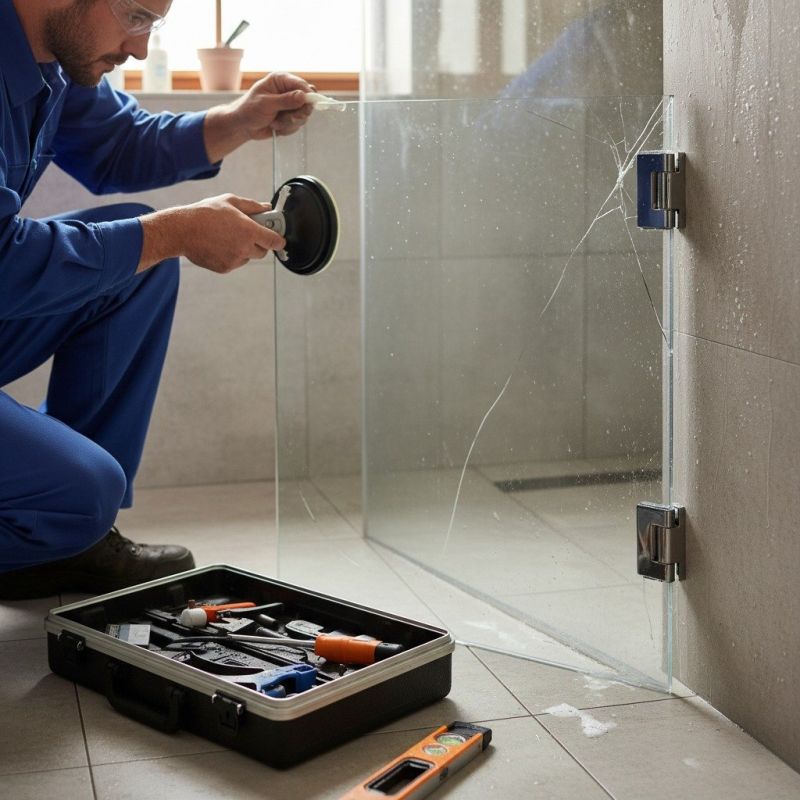 Glass Shower Door Installation